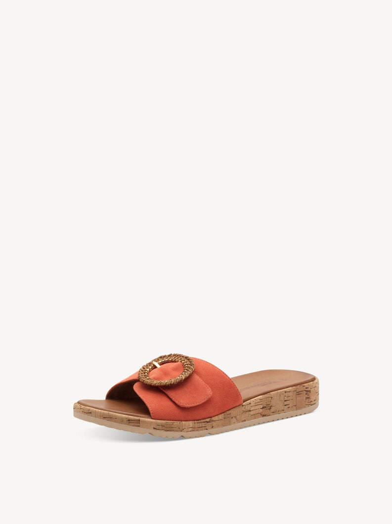 pelle di mulo - arancio 1-27123-44-606 compra tamaris muli online