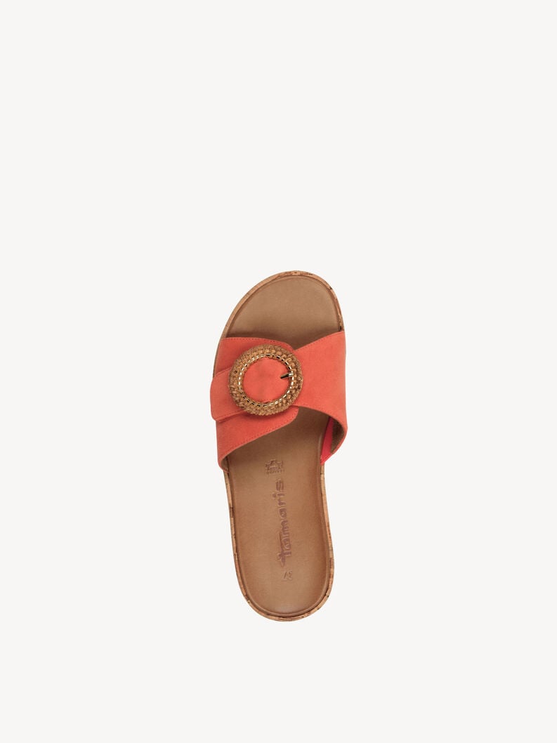 pelle di mulo - arancio 1-27123-44-606 compra tamaris muli online