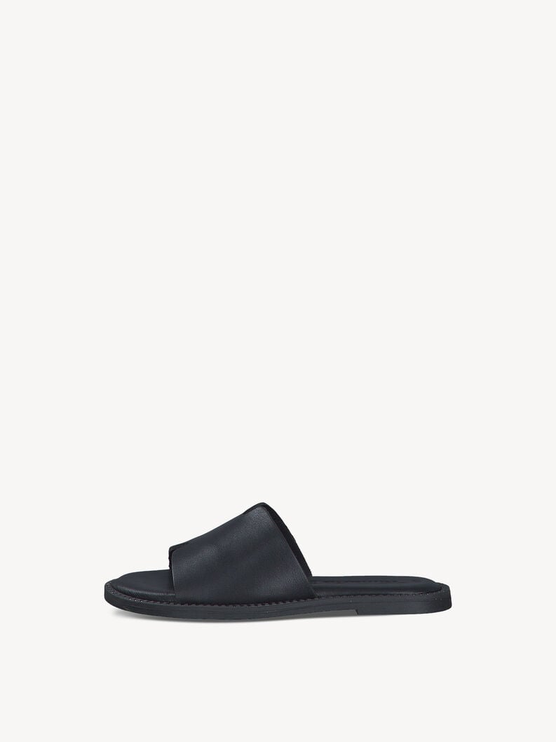 in pelle di mulo nero 1-27135-42-001 compra tamaris muli online