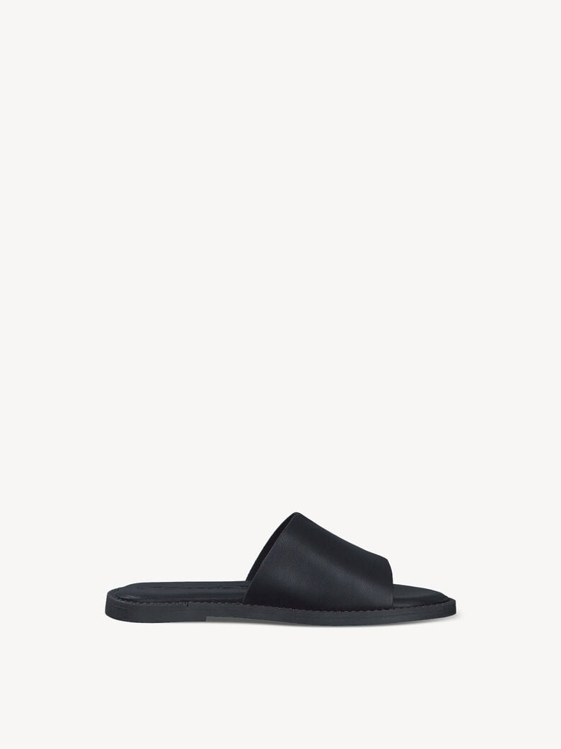 in pelle di mulo nero 1-27135-42-001 compra tamaris muli online