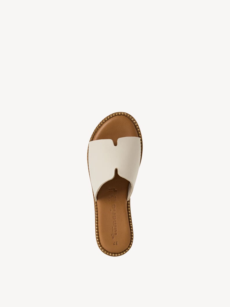 pelle di mulo - beige 1-27135-42-418 compra tamaris muli online