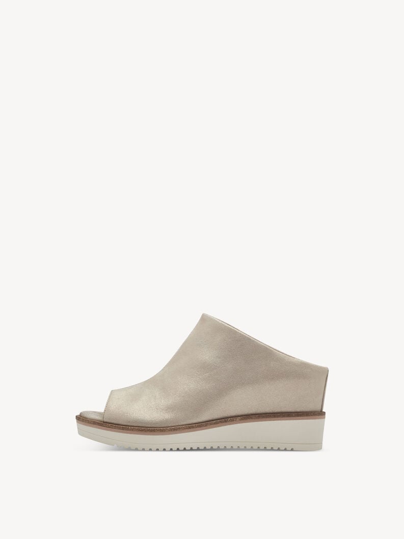 pelle di mulo - beige 1-27200-42-179 compra tamaris muli online