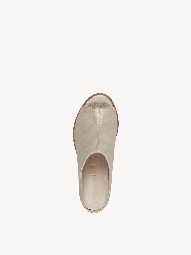pelle di mulo - beige 1-27200-42-179 compra tamaris muli online