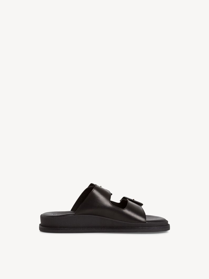 in pelle di mulo nero 1-27207-42-003 compra tamaris muli online