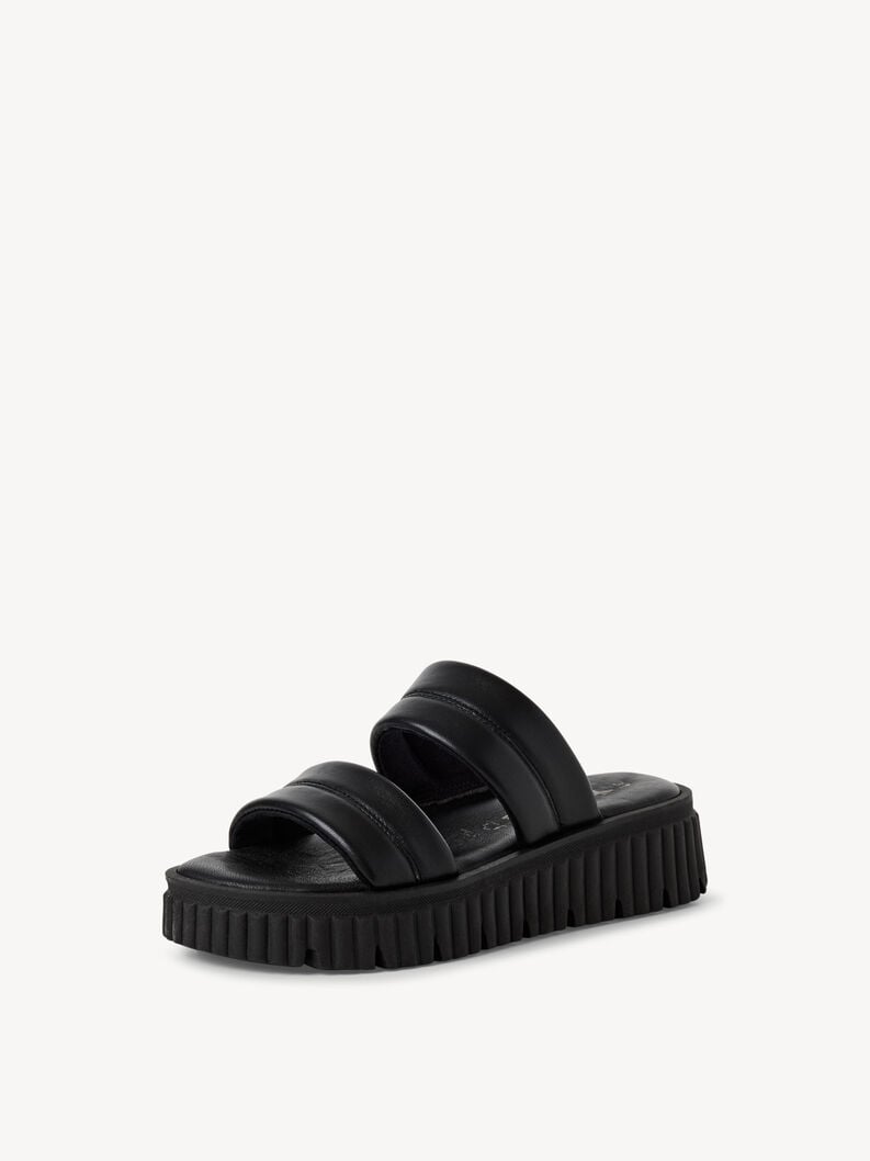 in pelle di mulo nero 1-27208-44-001 compra tamaris muli online