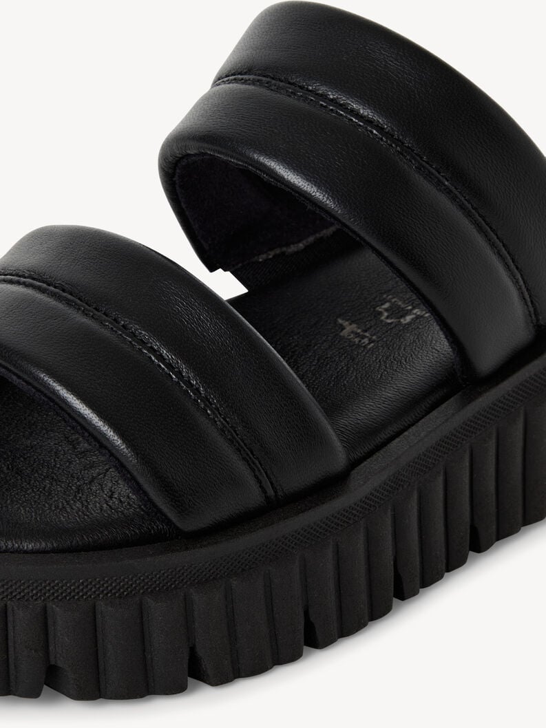 in pelle di mulo nero 1-27208-44-001 compra tamaris muli online
