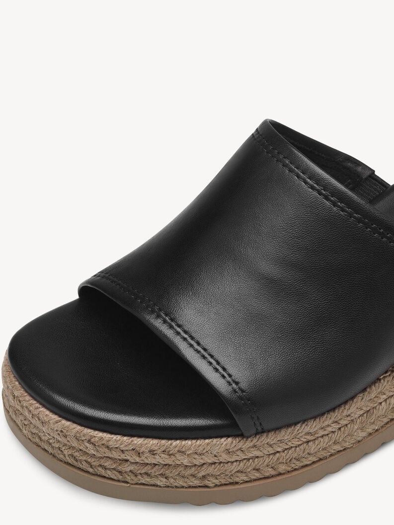 in pelle di mulo nero 1-27238-42-001 compra tamaris muli online