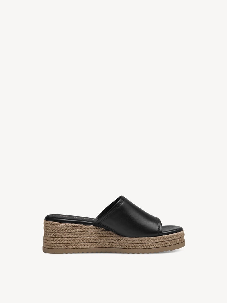 in pelle di mulo nero 1-27238-42-001 compra tamaris muli online