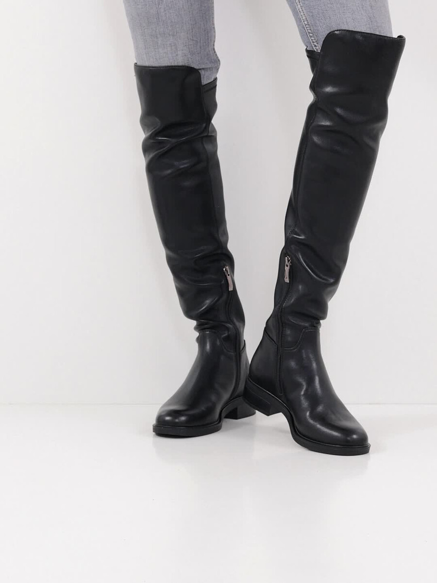 overknee stivali - nero 1-25508-45-001 compra tamaris stivali overknee online