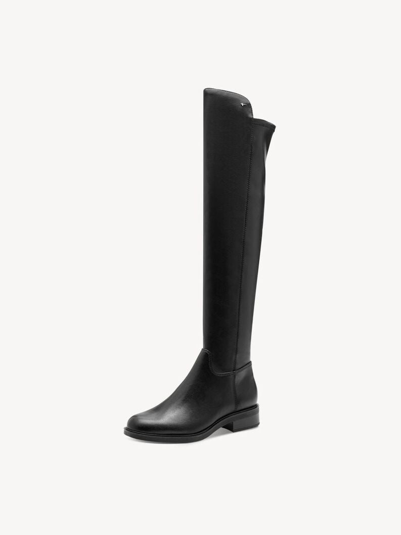 overknee stivali - nero 1-25508-45-001 compra tamaris stivali overknee online