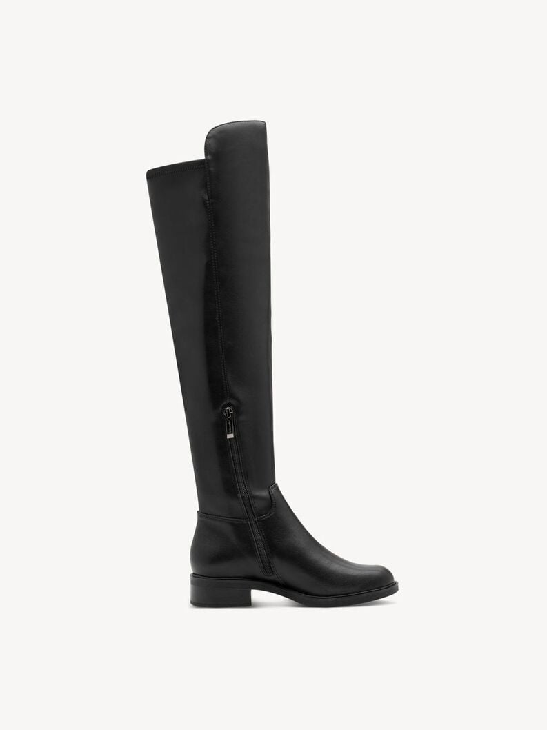 overknee stivali - nero 1-25508-45-001 compra tamaris stivali overknee online