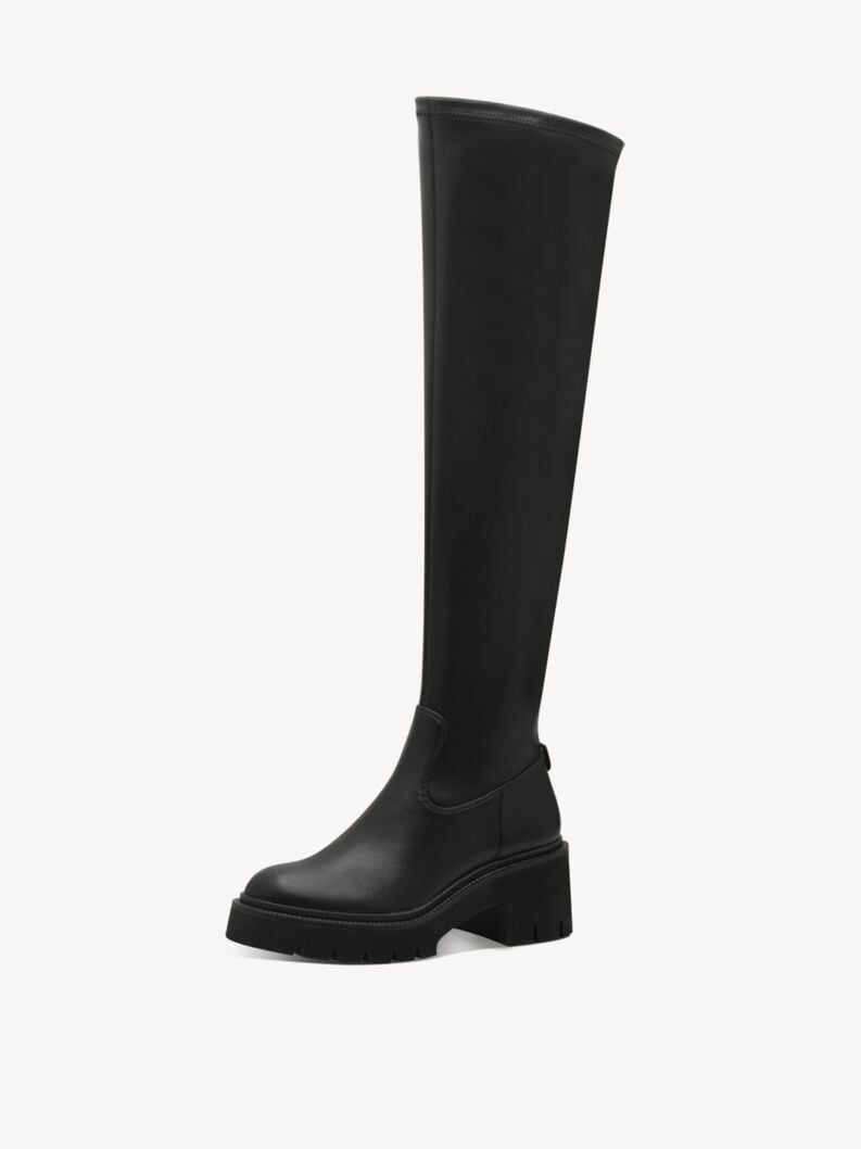 overknee stivali - nero 1-25621-43-001 compra tamaris stivali overknee online