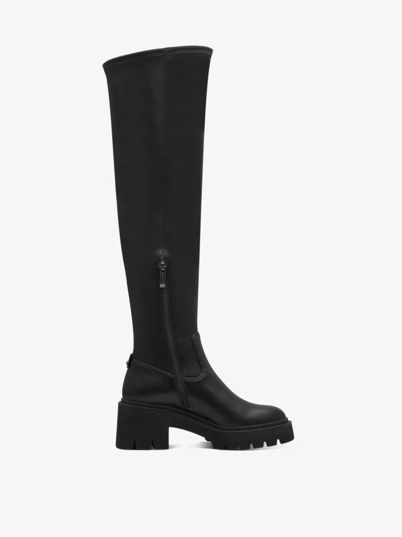 overknee stivali - nero 1-25621-43-001 compra tamaris stivali overknee online
