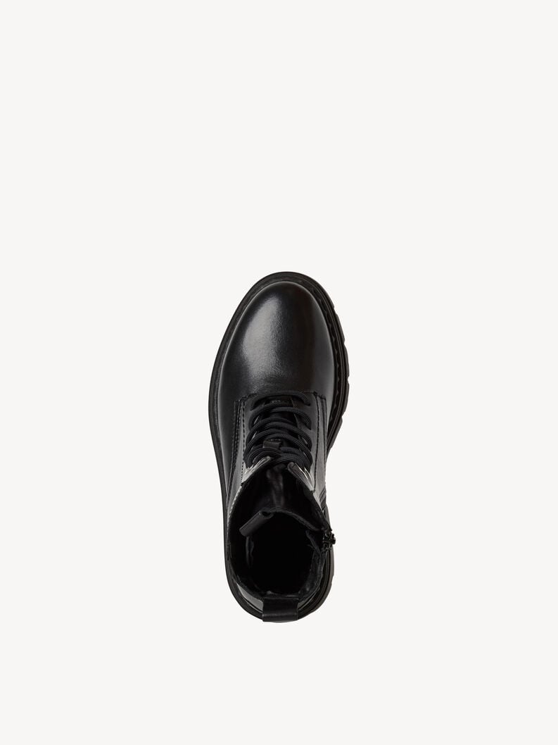 bootie in pelle - nero 1-25209-45-003 compra tamaris stivaletti online
