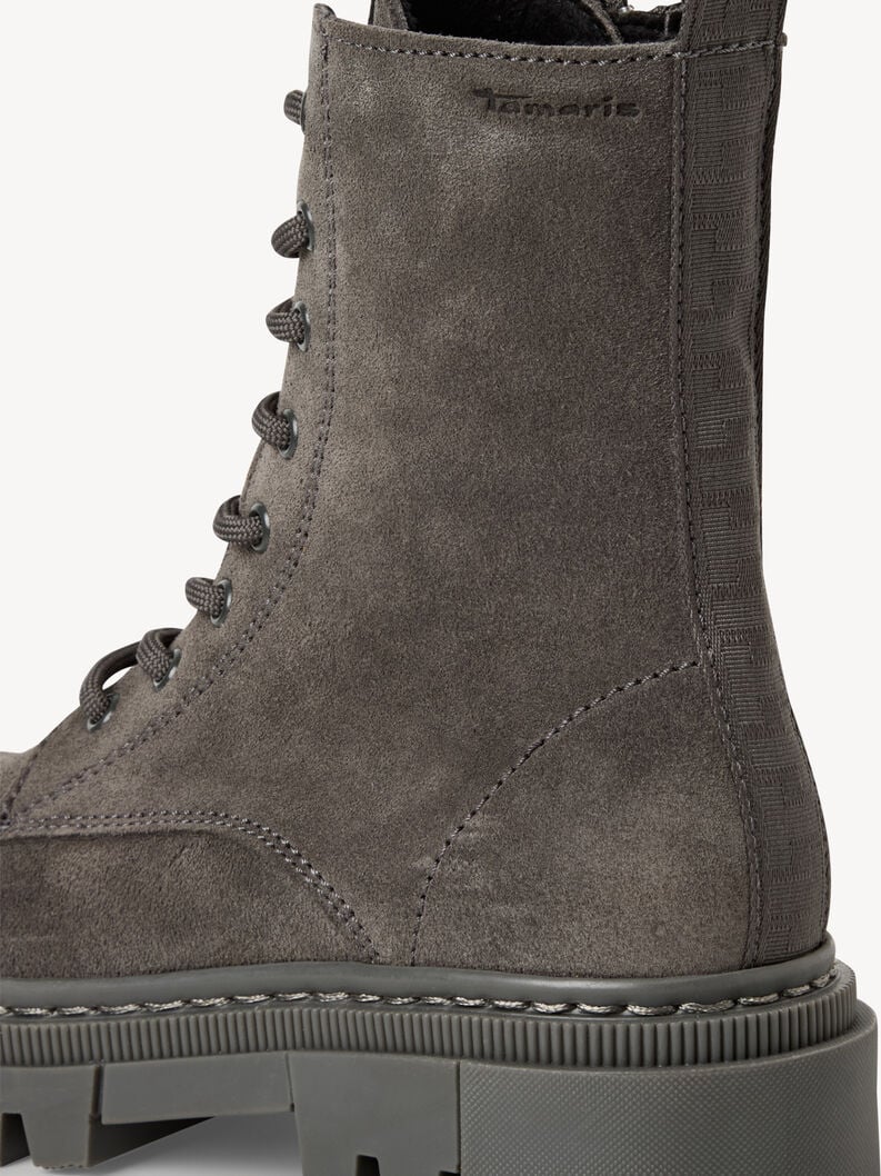 bootie in pelle - grigio 1-25276-41-214 compra tamaris stivaletti online