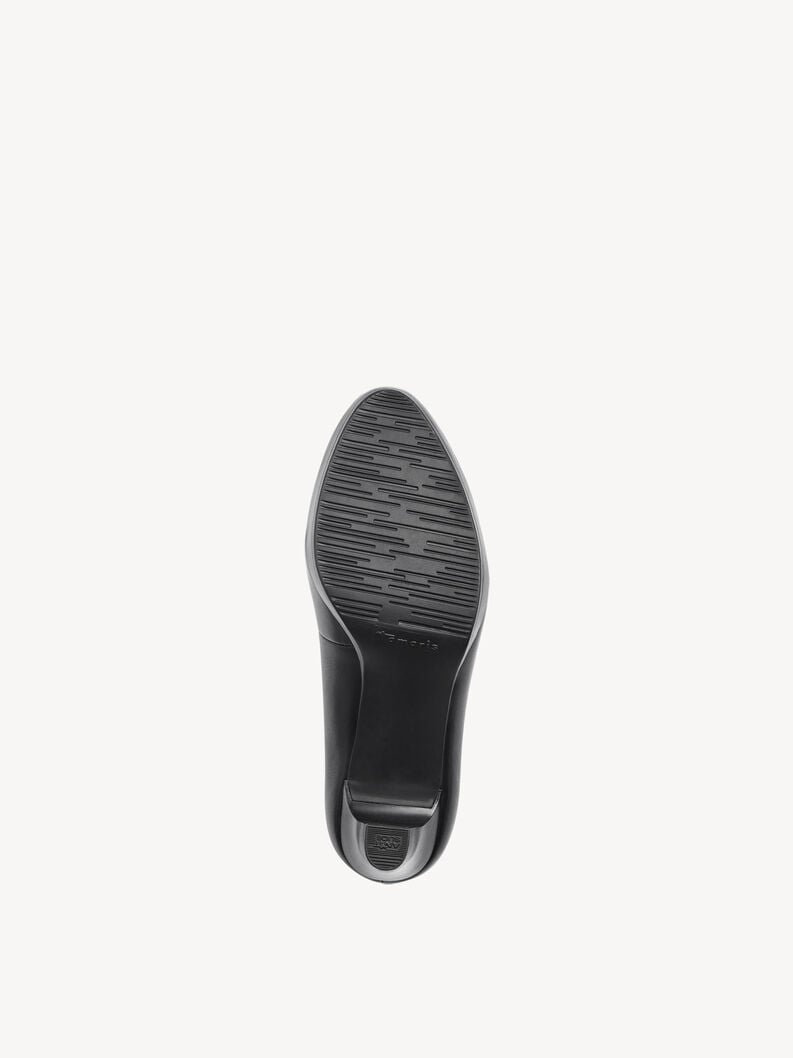 décolletés in pelle - nero 1-22410-41-001 compra tamaris abiti per il lavoro on-line
