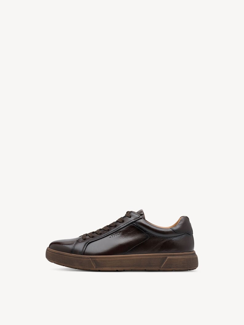sneaker in pelle - marrone 1-13610-44-326 compra tamaris sneakers online