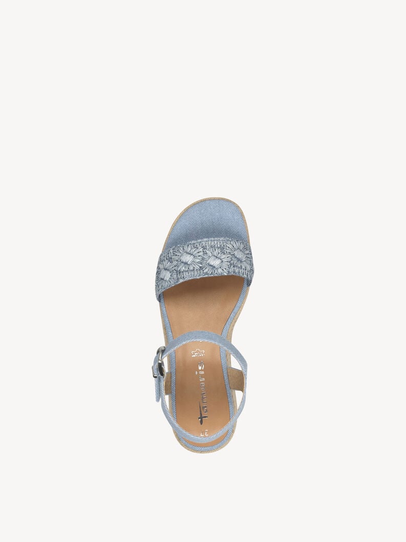 sandalo con tacco - blu 1-28059-44-880 compra tamaris sandali online