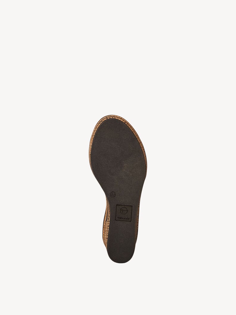 in pelle sandalo con tacco - nero 1-28310-44-001 compra tamaris sandali online