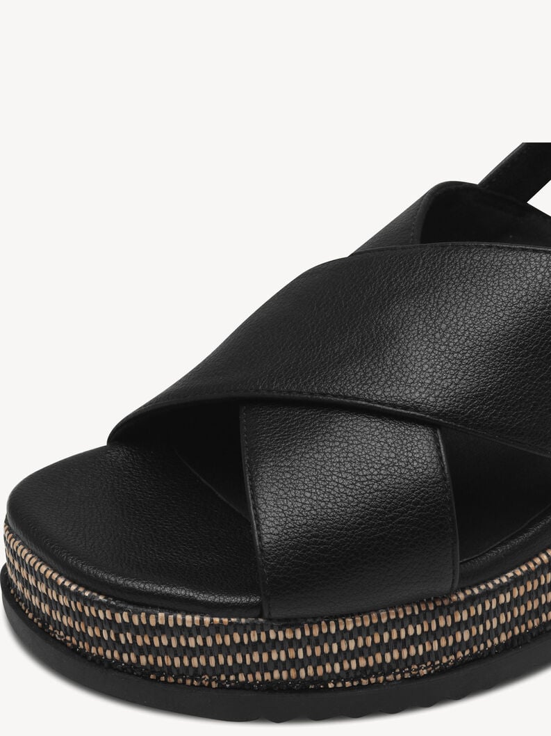 sandalo con tacco - nero 1-28315-44-001 compra tamaris sandali online