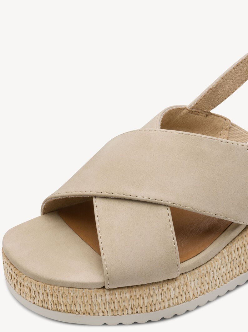 sandalo con tacco - marrone 1-28315-44-435 compra tamaris sandali online