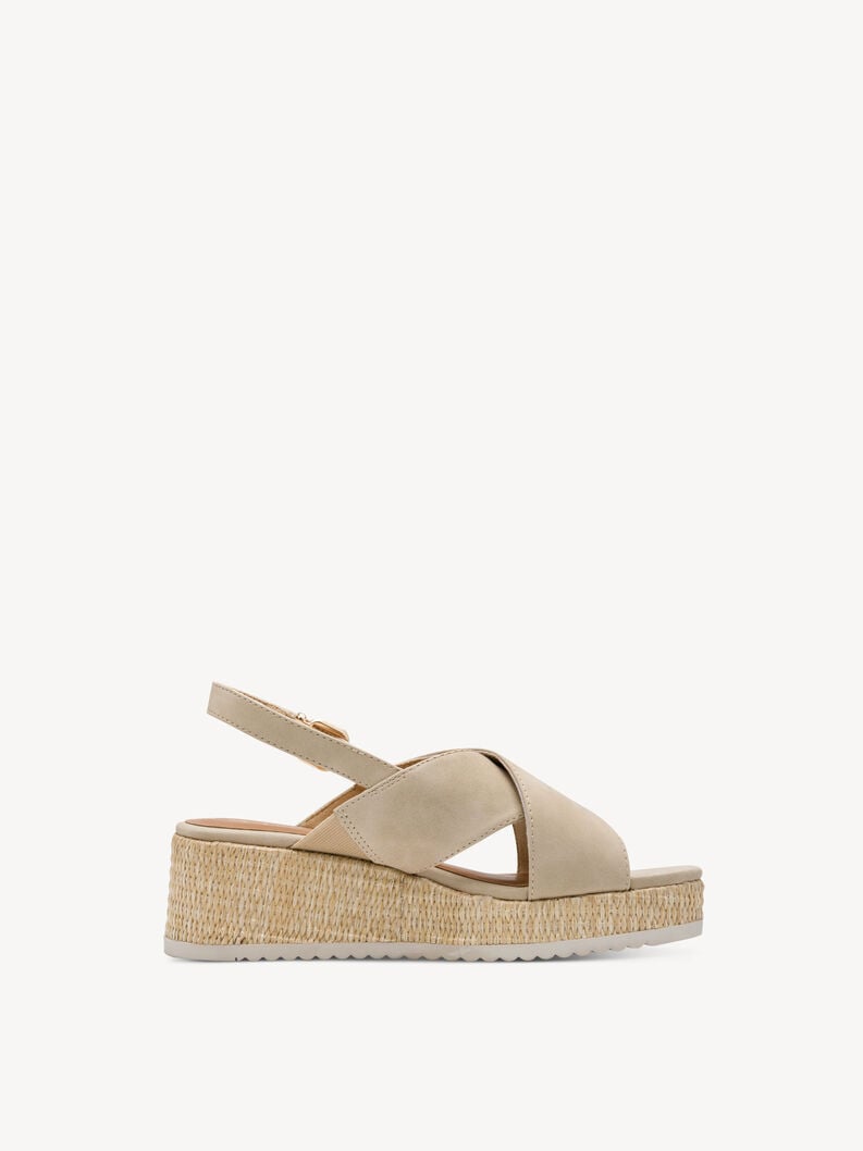 sandalo con tacco - marrone 1-28315-44-435 compra tamaris sandali online