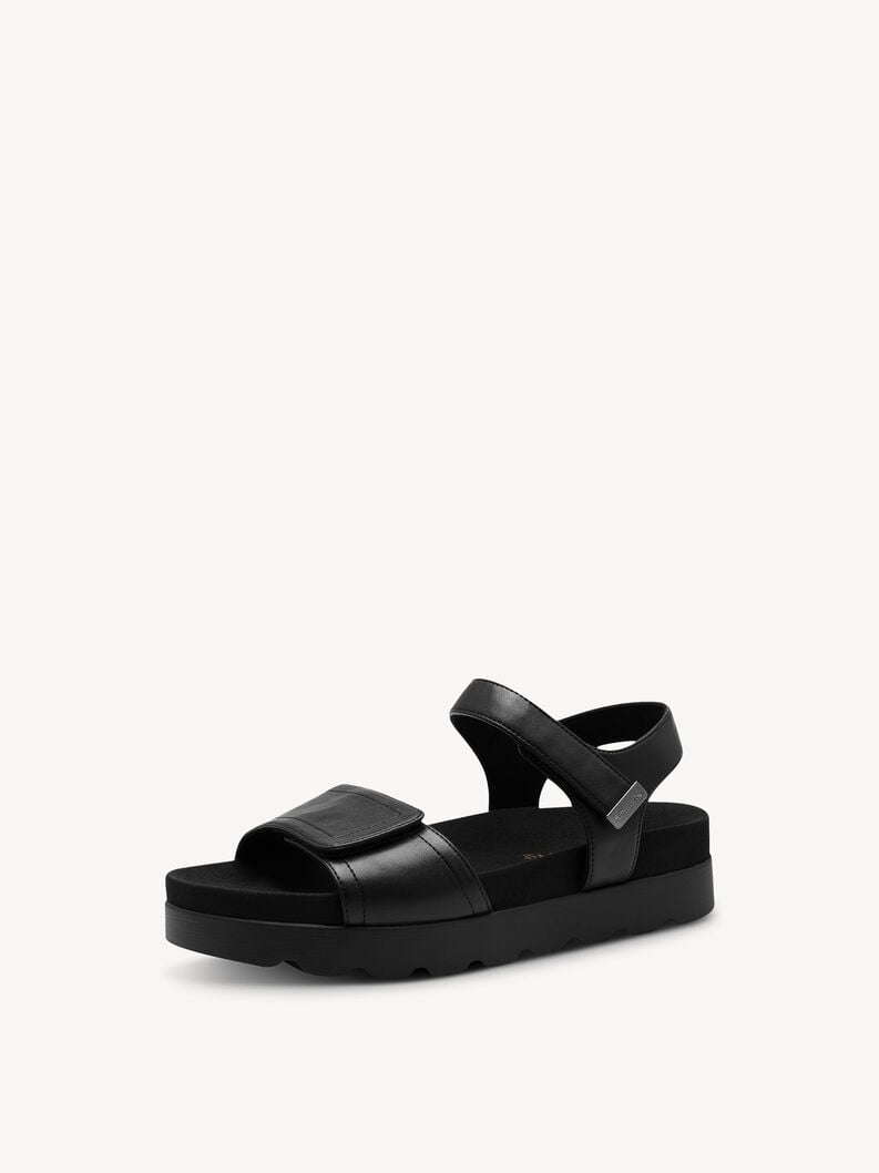 sandalo con tacco - nero 1-28404-44-001 compra tamaris sandali online