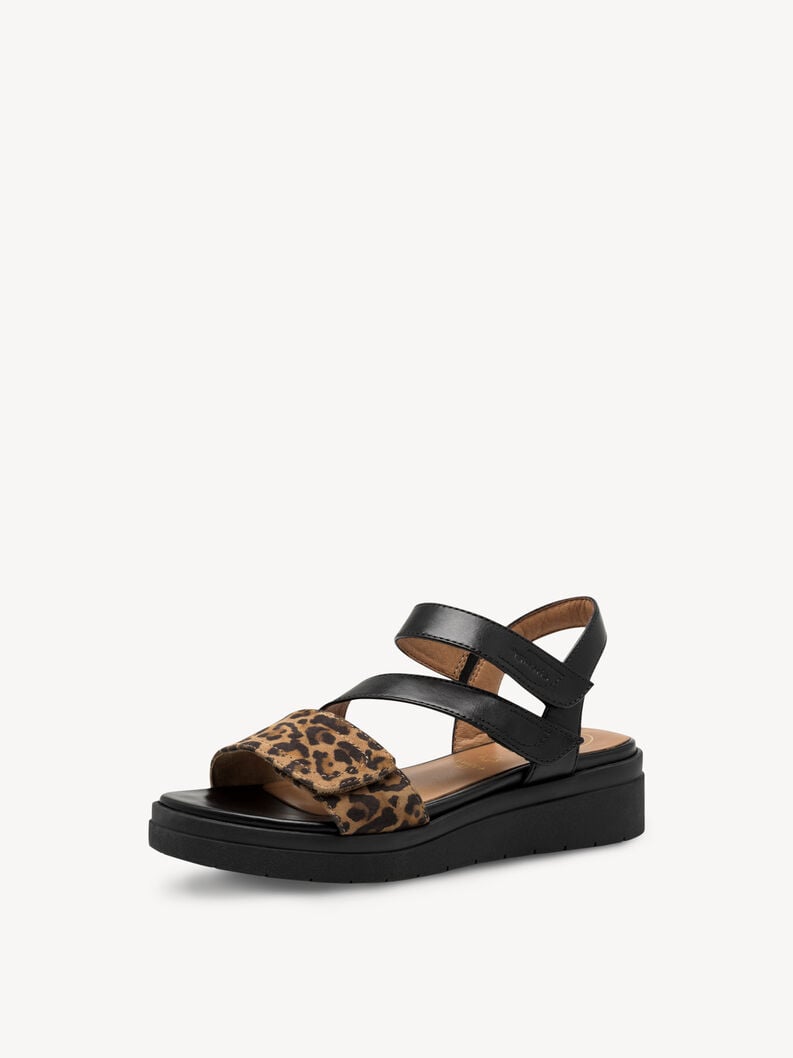 in pelle sandalo con tacco - nero 8-88705-44-092 compra tamaris sandali online
