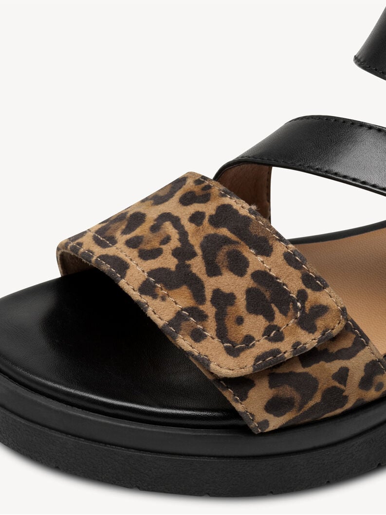 in pelle sandalo con tacco - nero 8-88705-44-092 compra tamaris sandali online
