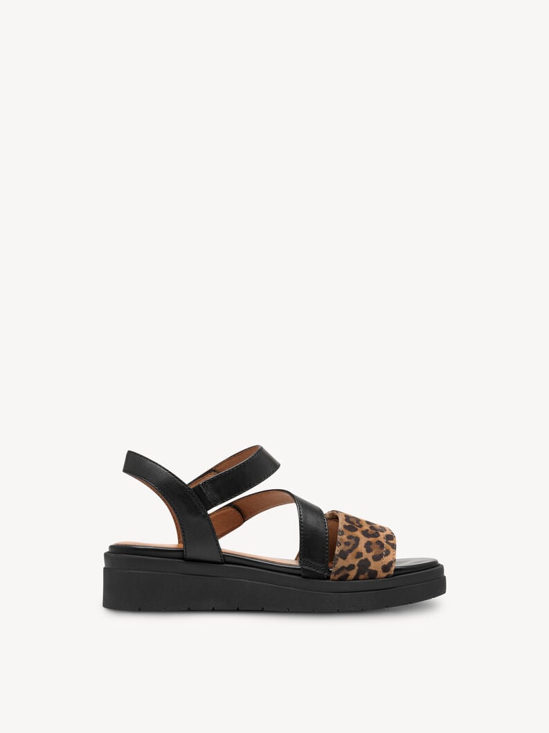 in pelle sandalo con tacco - nero 8-88705-44-092 compra tamaris sandali online