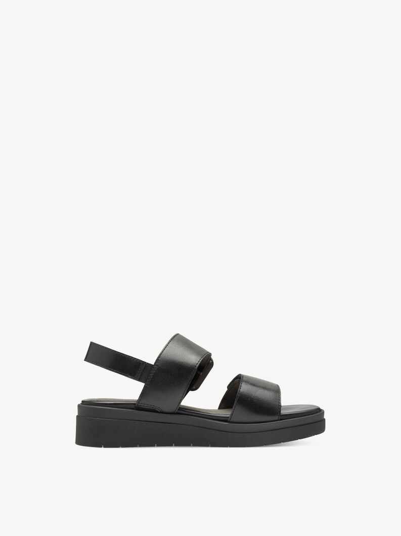 in pelle sandalo con tacco - nero 8-88706-42-022 compra tamaris sandali online