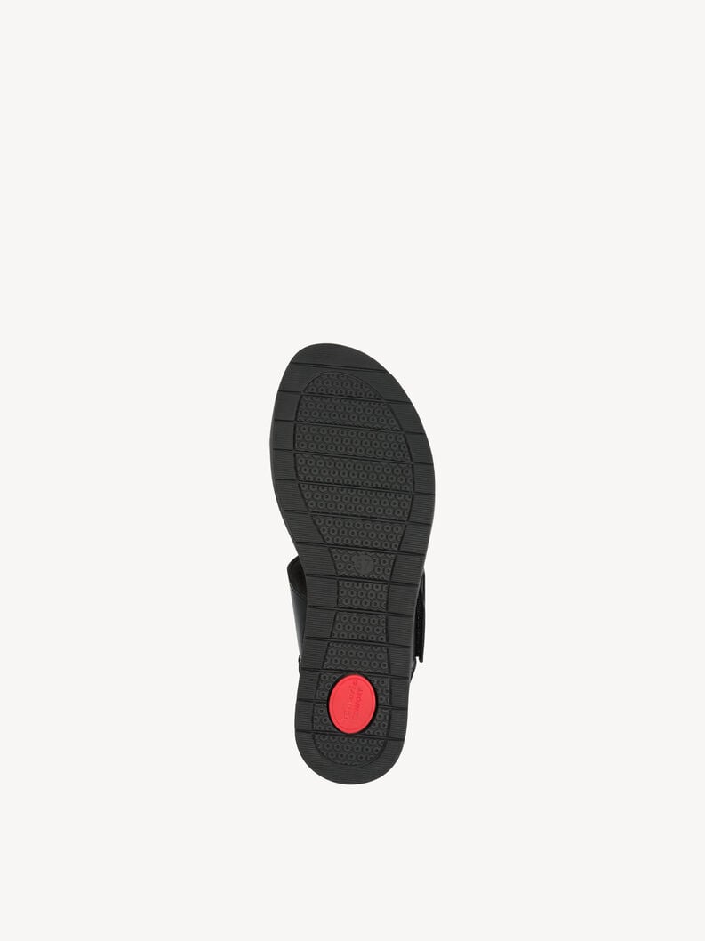 in pelle sandalo con tacco - nero 8-88706-42-022 compra tamaris sandali online