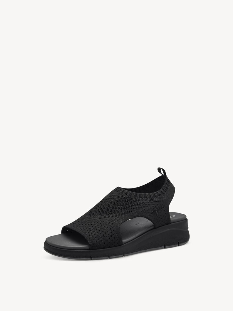 sandalo con tacco - nero 8-88713-42-001 compra tamaris sandali online