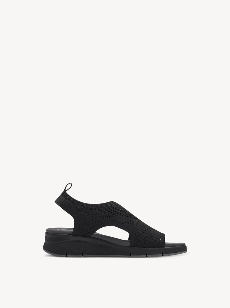 sandalo con tacco - nero 8-88713-42-001 compra tamaris sandali online