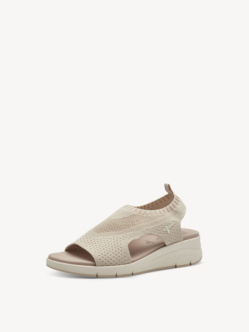 sandalo con tacco - beige 8-88713-42-411 compra tamaris sandali online