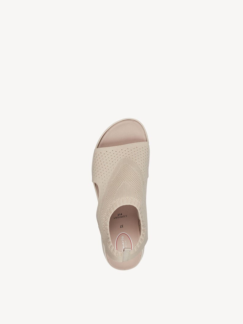 sandalo con tacco - beige 8-88713-42-411 compra tamaris sandali online