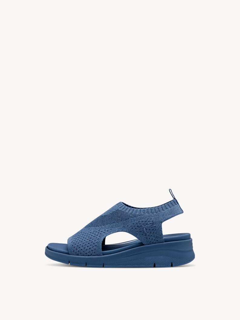 sandalo con tacco - blu 8-88713-42-802 compra tamaris sandali online