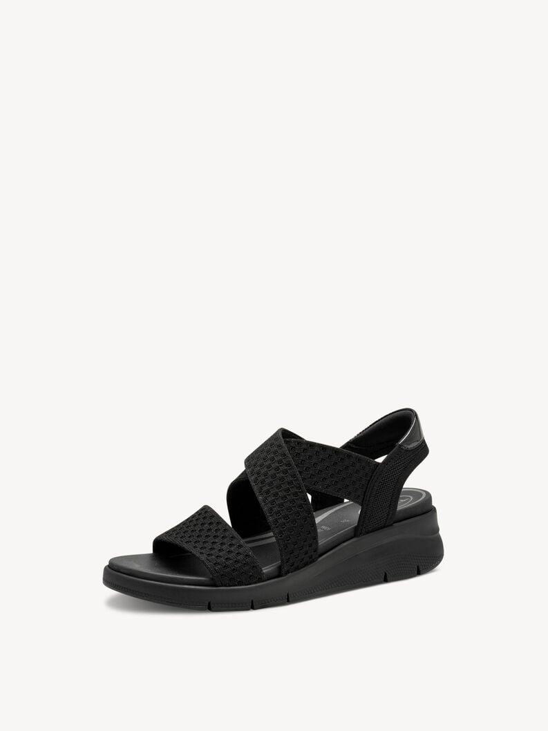 sandalo con tacco - nero 8-88724-44-007 compra tamaris sandali online
