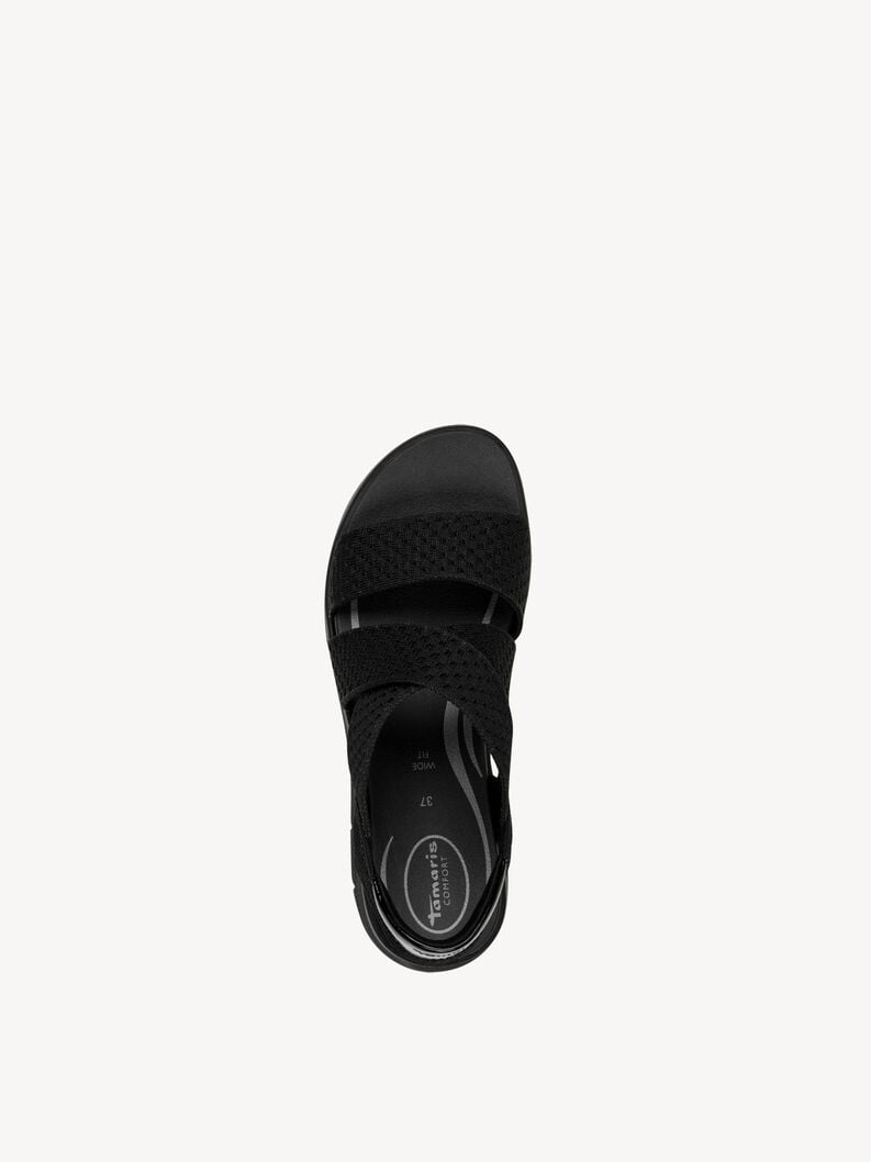 sandalo con tacco - nero 8-88724-44-007 compra tamaris sandali online