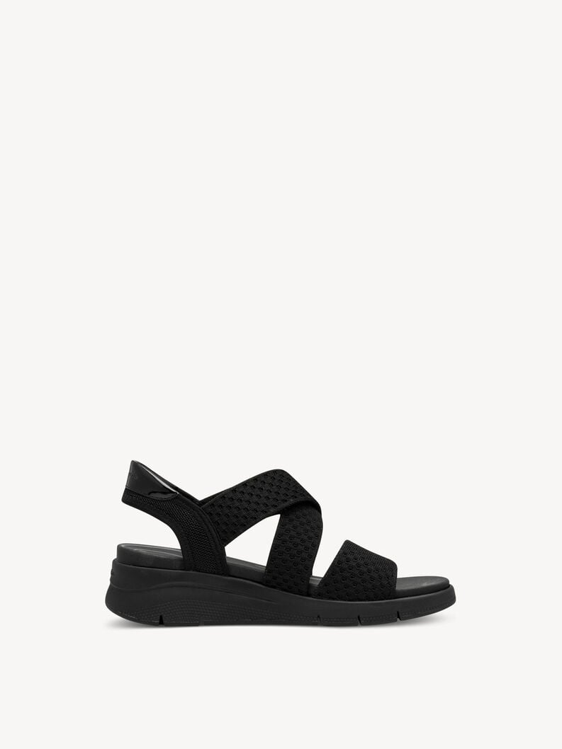 sandalo con tacco - nero 8-88724-44-007 compra tamaris sandali online