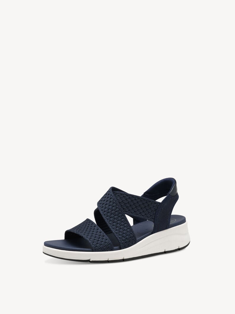 sandalo con tacco - blu 8-88724-44-805 compra tamaris sandali online