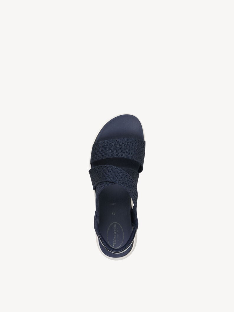 sandalo con tacco - blu 8-88724-44-805 compra tamaris sandali online