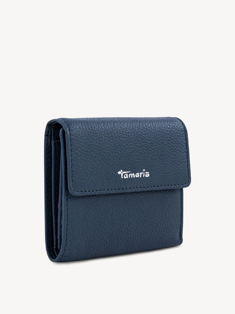 portafoglio in pelle - blu 50005-500 compra tamaris borse amp custodie online
