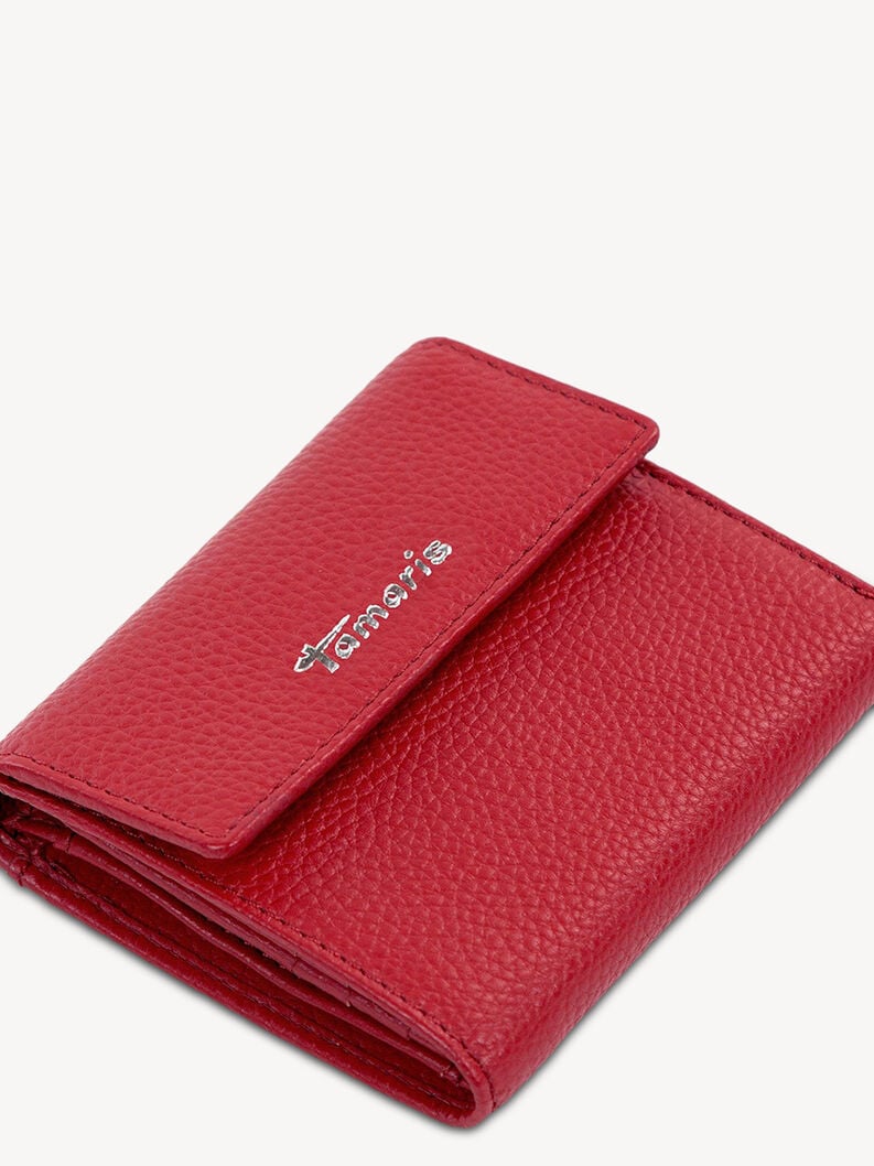 portafoglio in pelle - rosso 50005-600 compra tamaris borse amp custodie online