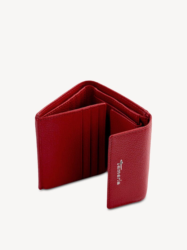 portafoglio in pelle - rosso 50005-600 compra tamaris borse amp custodie online