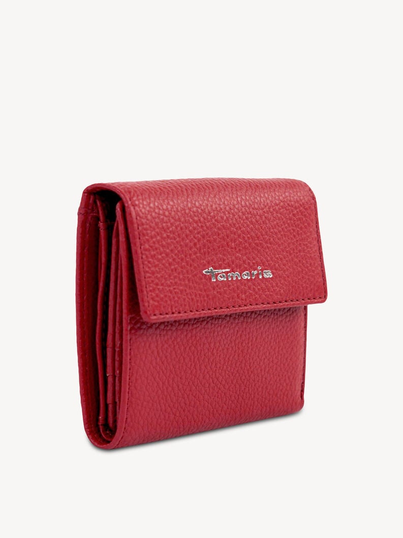 portafoglio in pelle - rosso 50005-600 compra tamaris borse amp custodie online