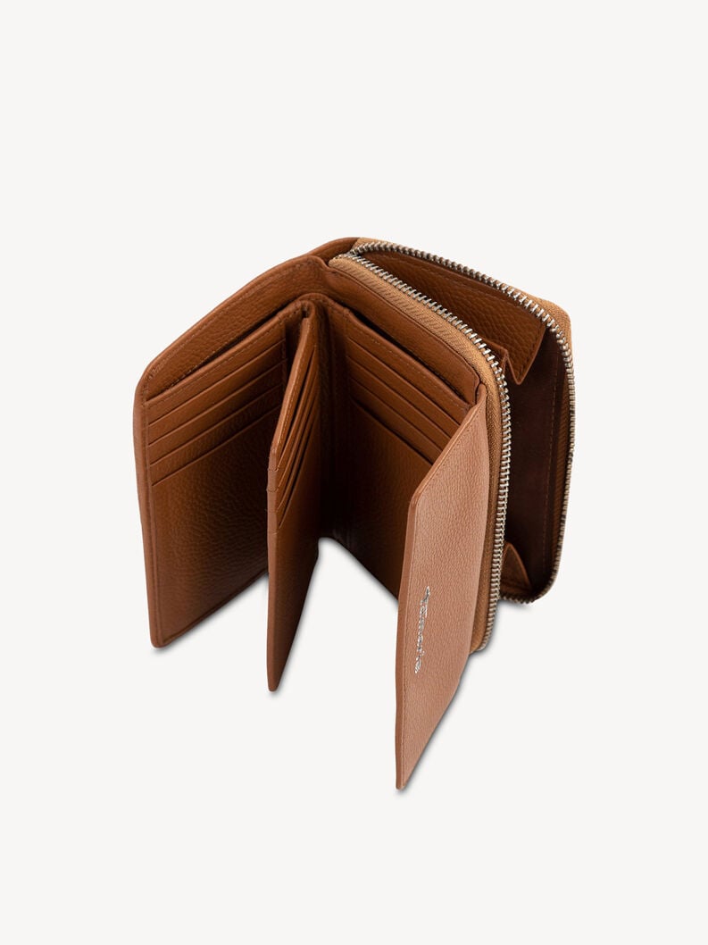 portafoglio in pelle - marrone 50007-700 compra tamaris borse amp custodie online