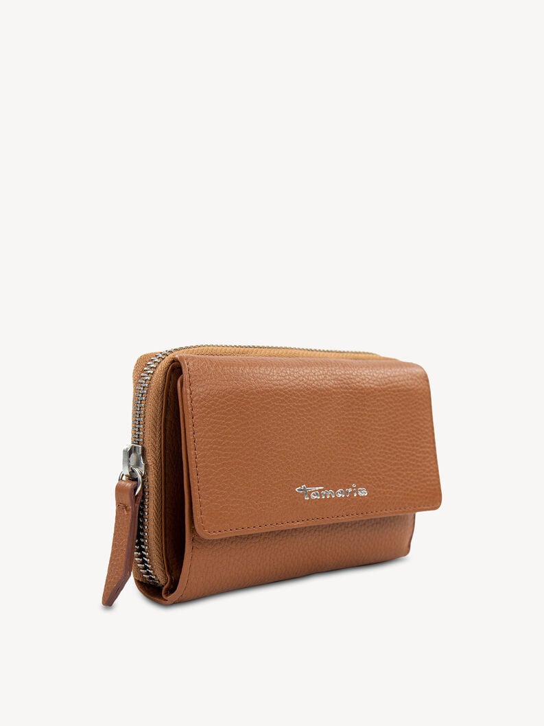 portafoglio in pelle - marrone 50007-700 compra tamaris borse amp custodie online