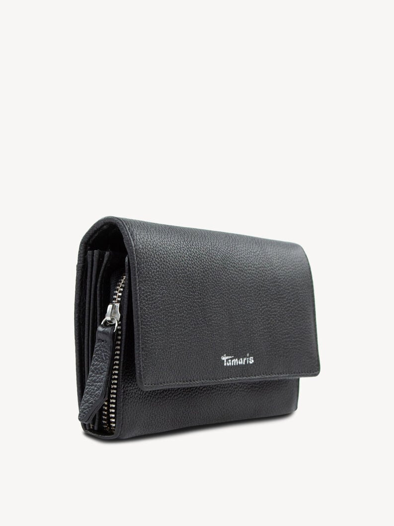 portafoglio in pelle - nero 50008-100 compra tamaris borse amp custodie online