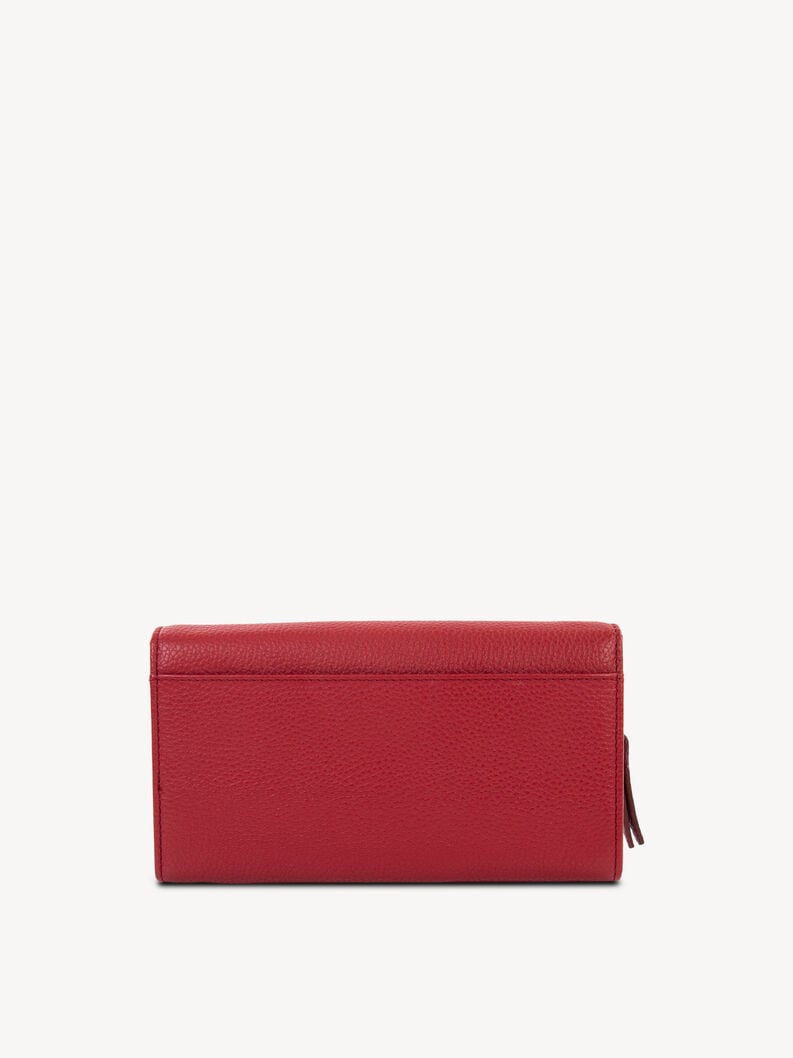 portafoglio in pelle - rosso 50008-600 compra tamaris borse amp custodie online